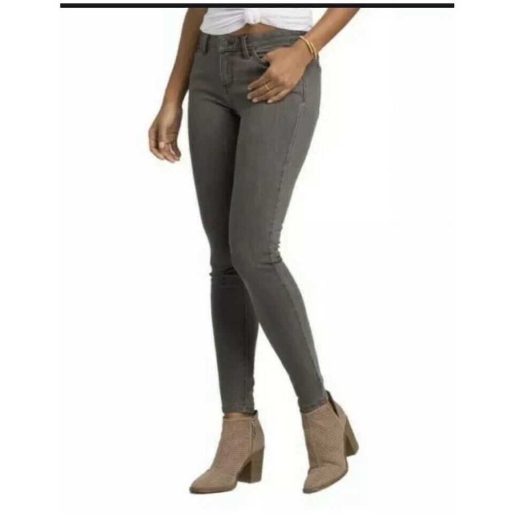 Prana Denim London Skinny Stretch Gray Jeans Size 30